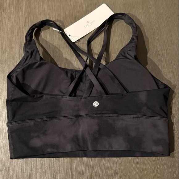 CRZ YOGA Black Sports Bra - Picture 2 of 3